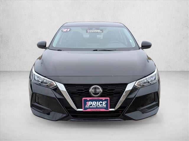 Used 2021 Nissan Sentra SV with VIN 3N1AB8CV2MY223630 for sale in Nottingham, MD