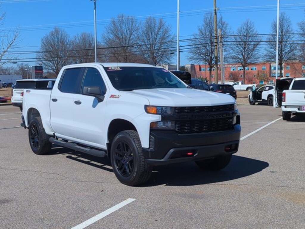 Used 2021 Chevrolet Silverado 1500 Custom Trail Boss Crew Cab Pickup