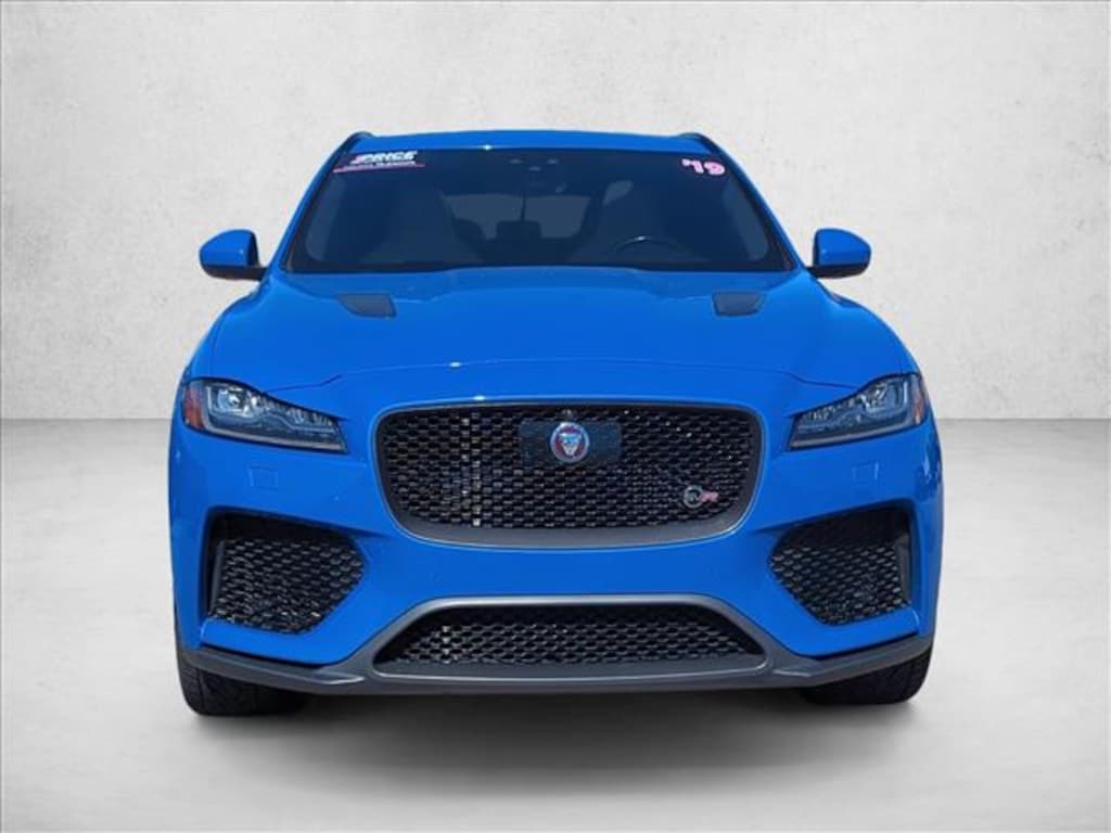 Used 2019 Jaguar F-PACE SVR Sport Utility