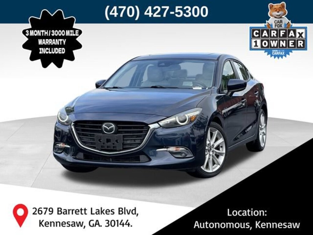 Used 2017 Mazda Mazda3 Grand Touring Sedan