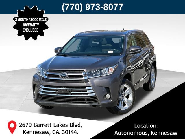 2018 Toyota Highlander Limited Platinum
