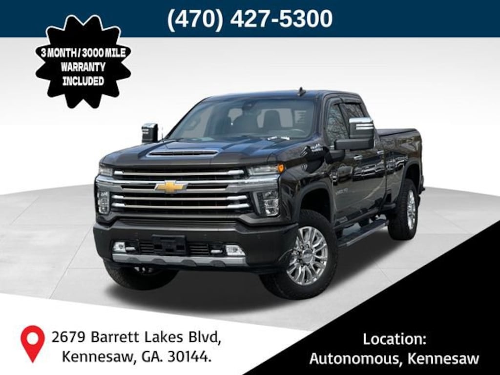 Used 2020 Chevrolet Silverado 2500HD High Country Truck Crew Cab