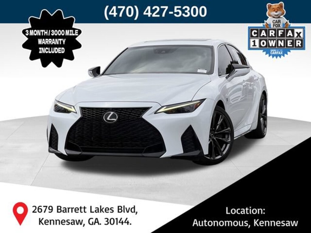 Used 2023 Lexus IS 350 F SPORT Sedan