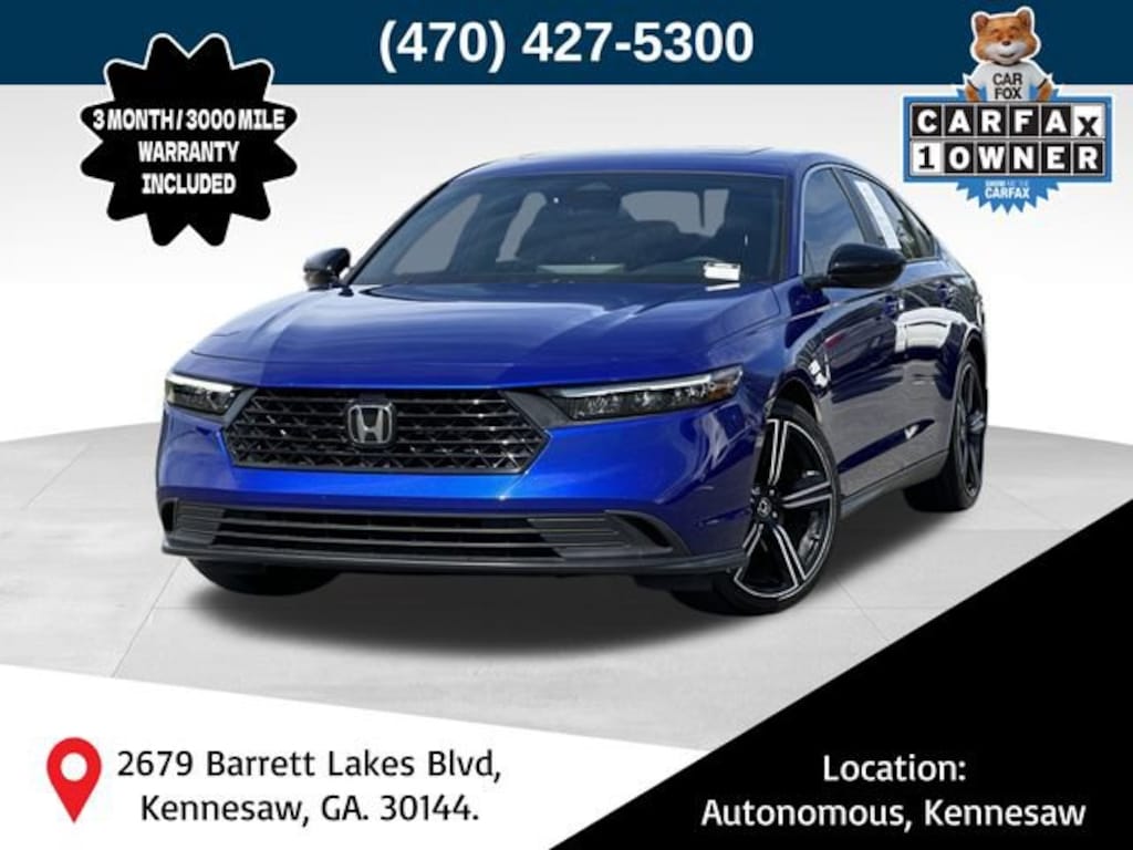 Used 2023 Honda Accord Hybrid Sport Sedan