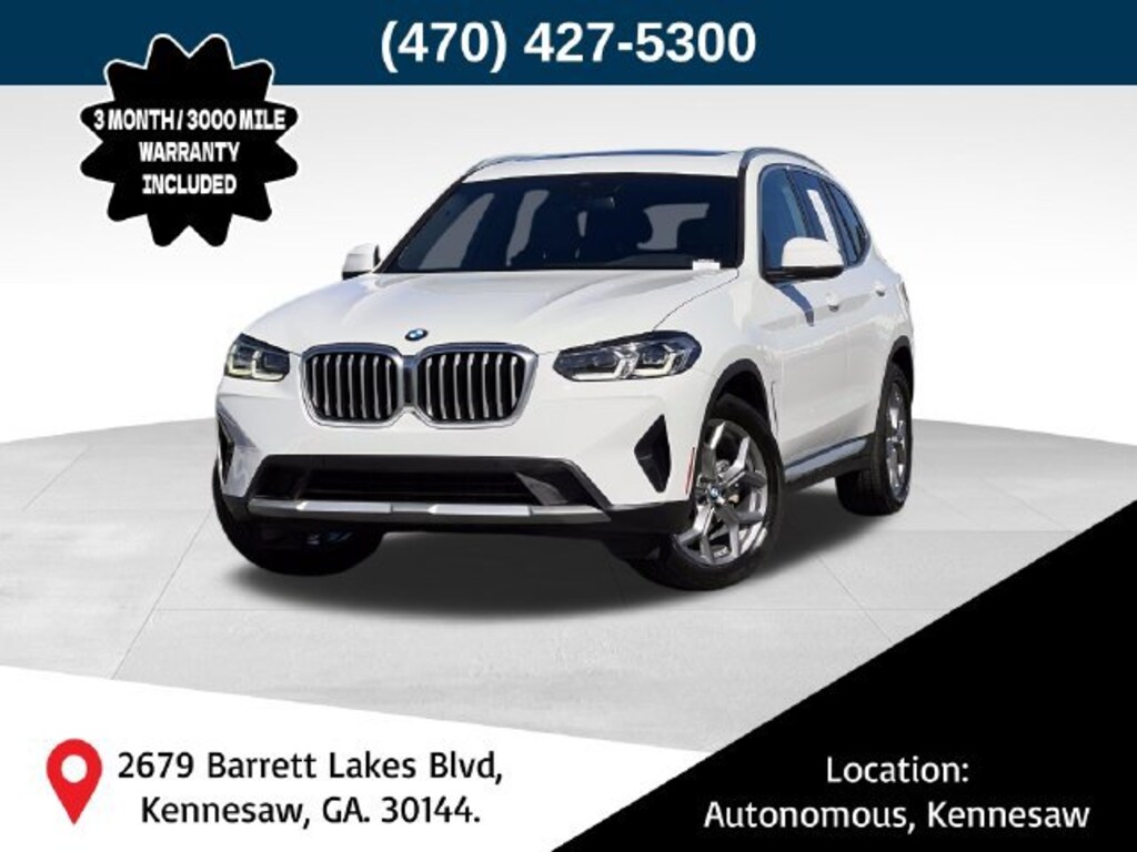Used 2023 BMW X3 sDrive30i SUV