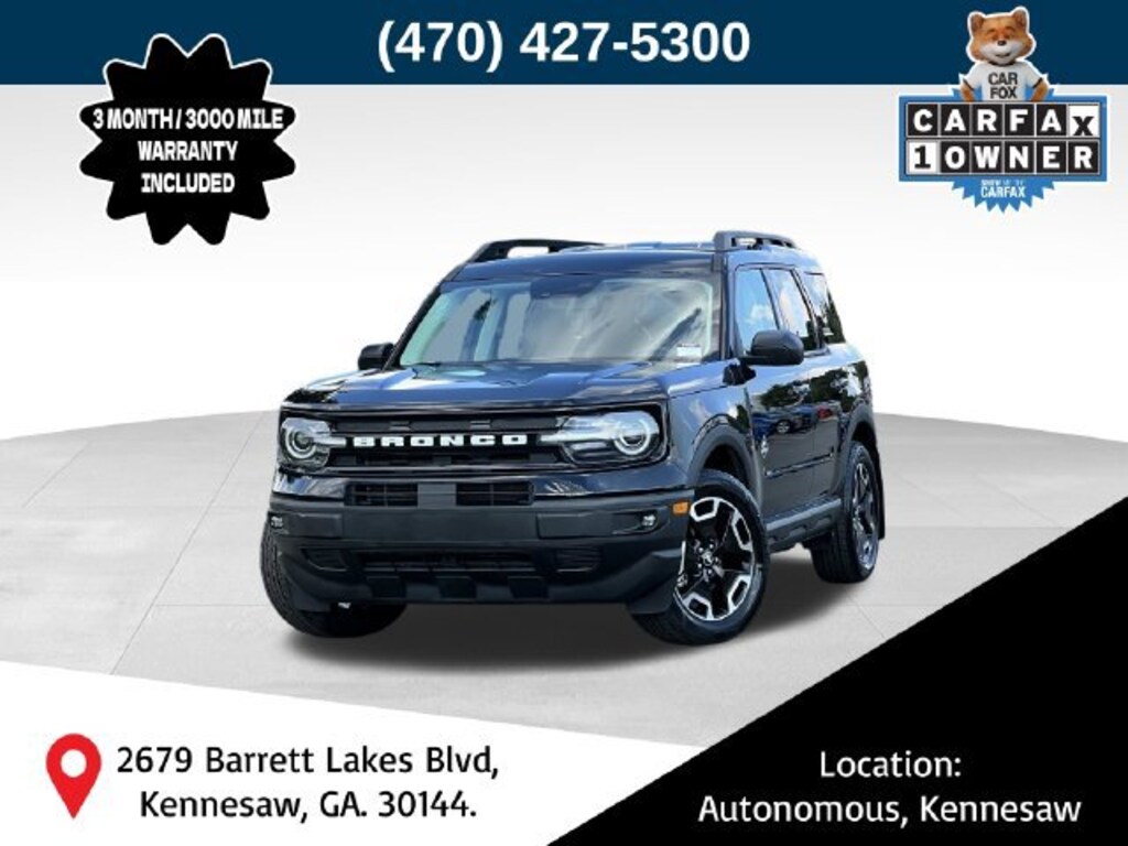 Used 2023 Ford Bronco Sport Outer Banks SUV