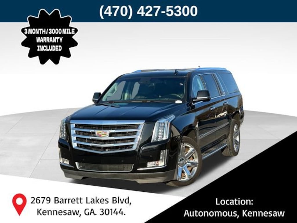 Used 2017 CADILLAC Escalade ESV Premium Luxury SUV