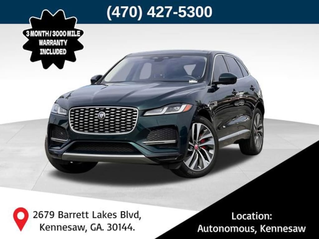 Used 2021 Jaguar F-PACE P250 S SUV