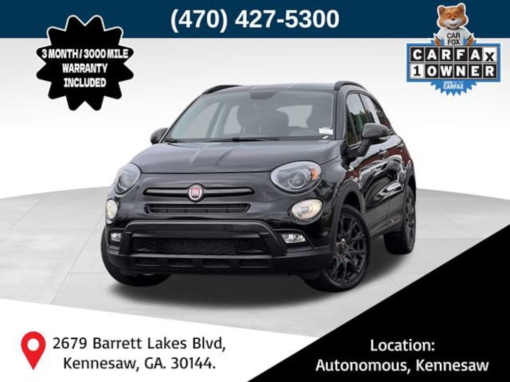 Used 2018 FIAT 500X Trekking SUV