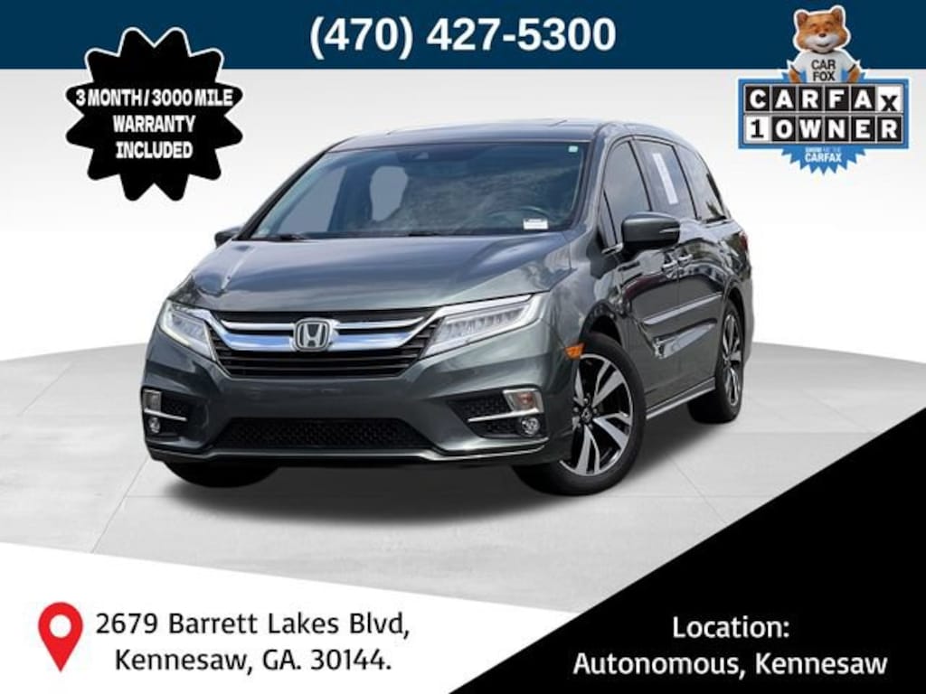 Used 2018 Honda Odyssey Elite Van