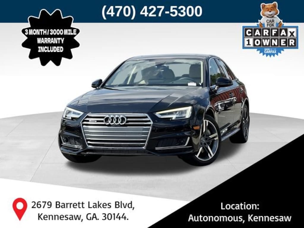 Used 2018 Audi A4 2.0T Premium Sedan