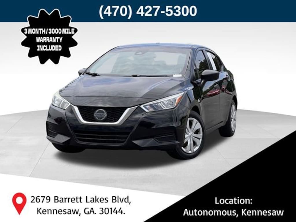 Used 2020 Nissan Versa 1.6 S Sedan