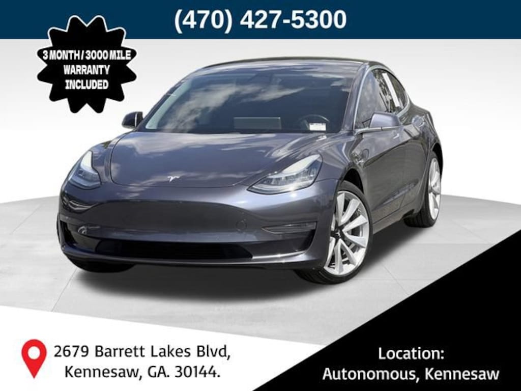 Used 2019 Tesla Model 3 Long Range Sedan