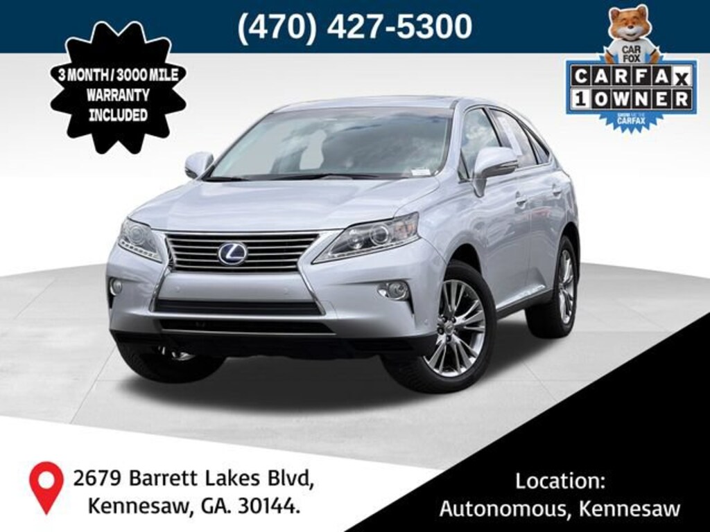 Used 2013 Lexus RX 450h Base SUV