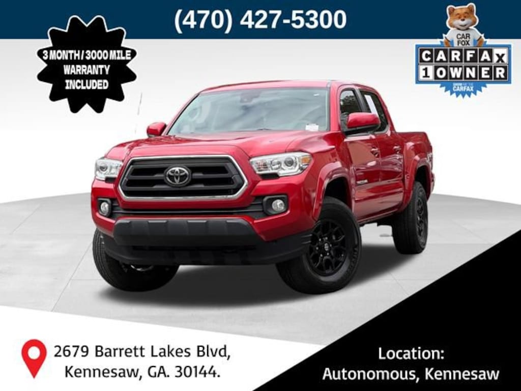 Used 2021 Toyota Tacoma SR5 V6 Truck Double Cab