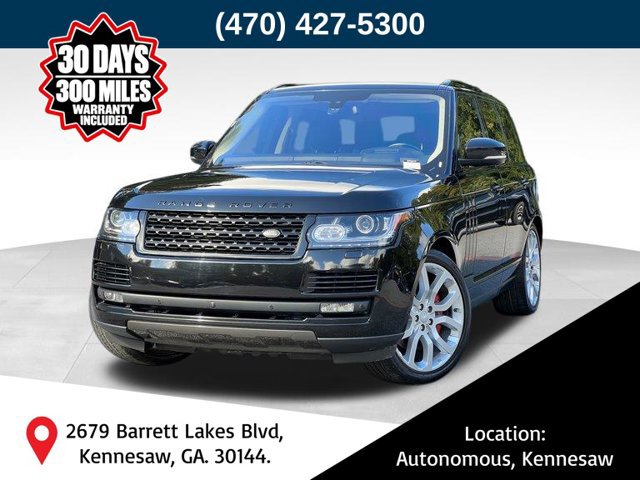 2016 Land Rover Range Rover