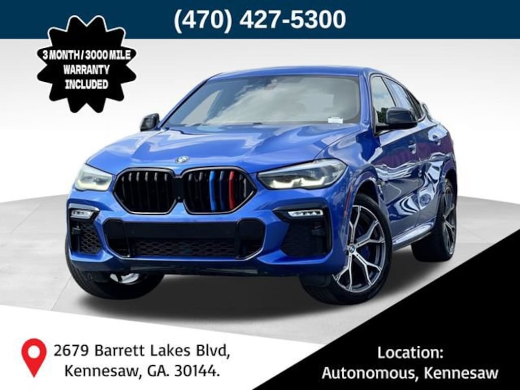 Used 2020 BMW X6 M50i Sports Activity Coupe