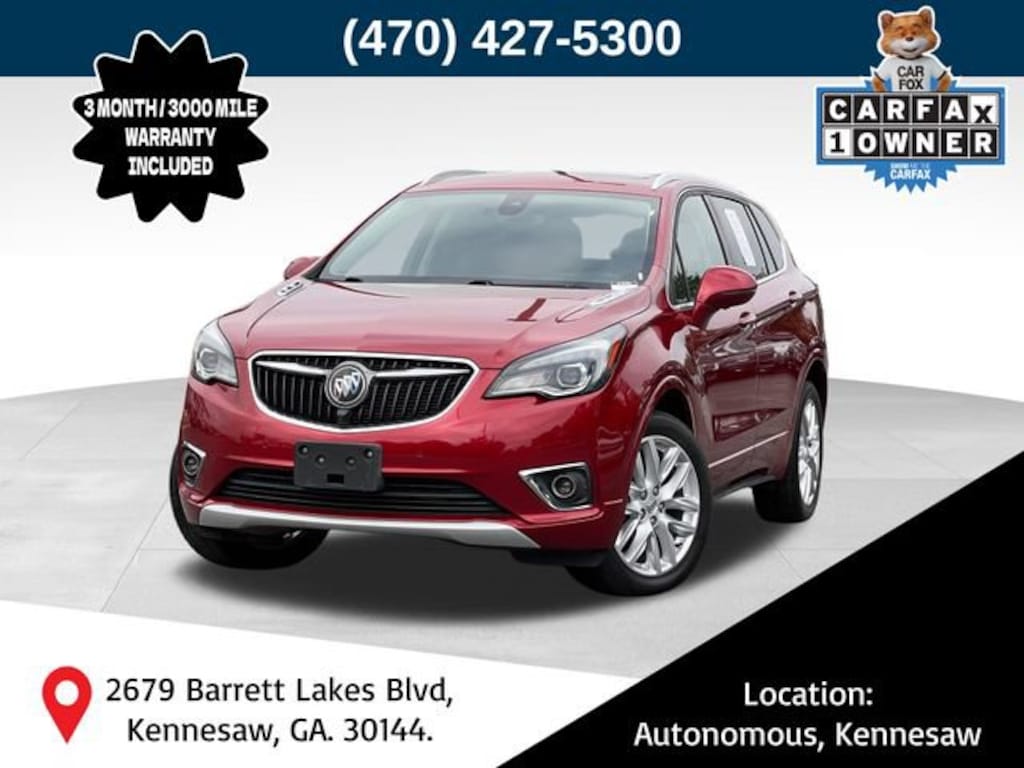 Used 2019 Buick Envision Premium II SUV