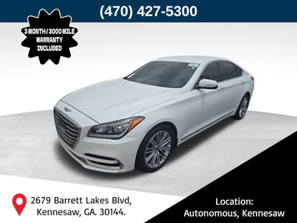 Used 2018 Genesis G80 3.8 Sedan