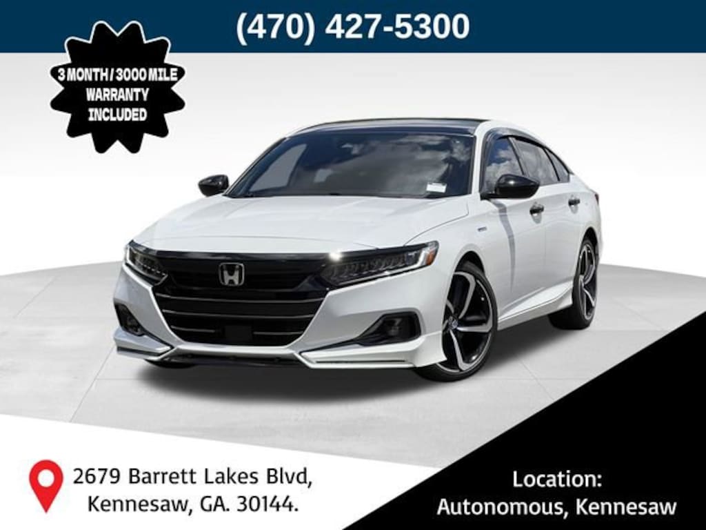 Used 2022 Honda Accord Hybrid Sport Sedan