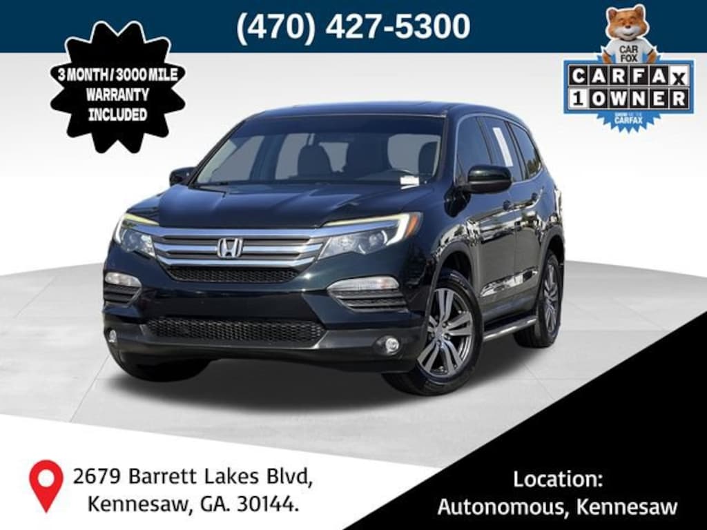 Used 2018 Honda Pilot EX-L AWD SUV