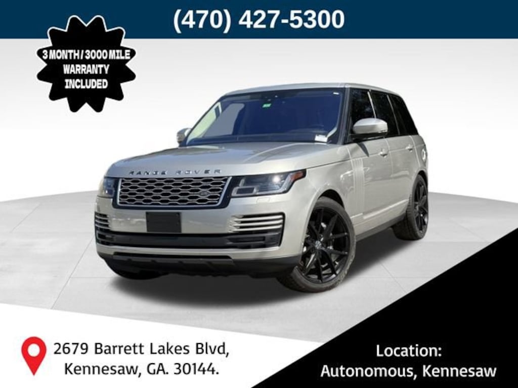 Used 2018 Land Rover Range Rover 3.0L V6 Supercharged HSE SUV