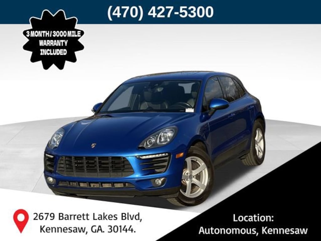 Used 2017 Porsche Macan Base SUV