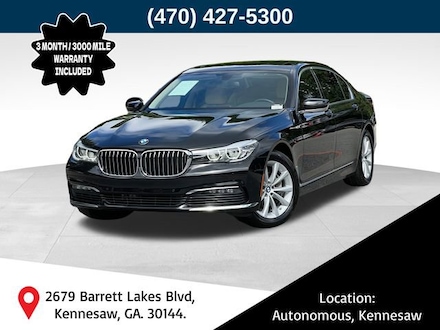 2018 BMW 740i 740i Sedan