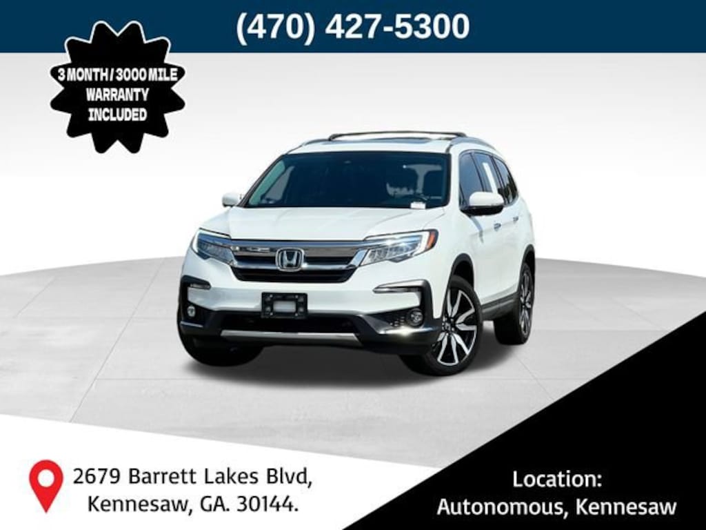 Used 2022 Honda Pilot Touring 8 Passenger SUV