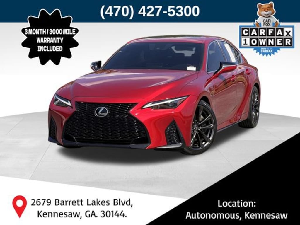 Used 2024 Lexus IS 350 F SPORT Design Sedan