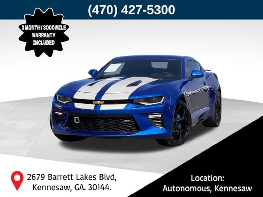 Used 2017 Chevrolet Camaro 1SS Coupe