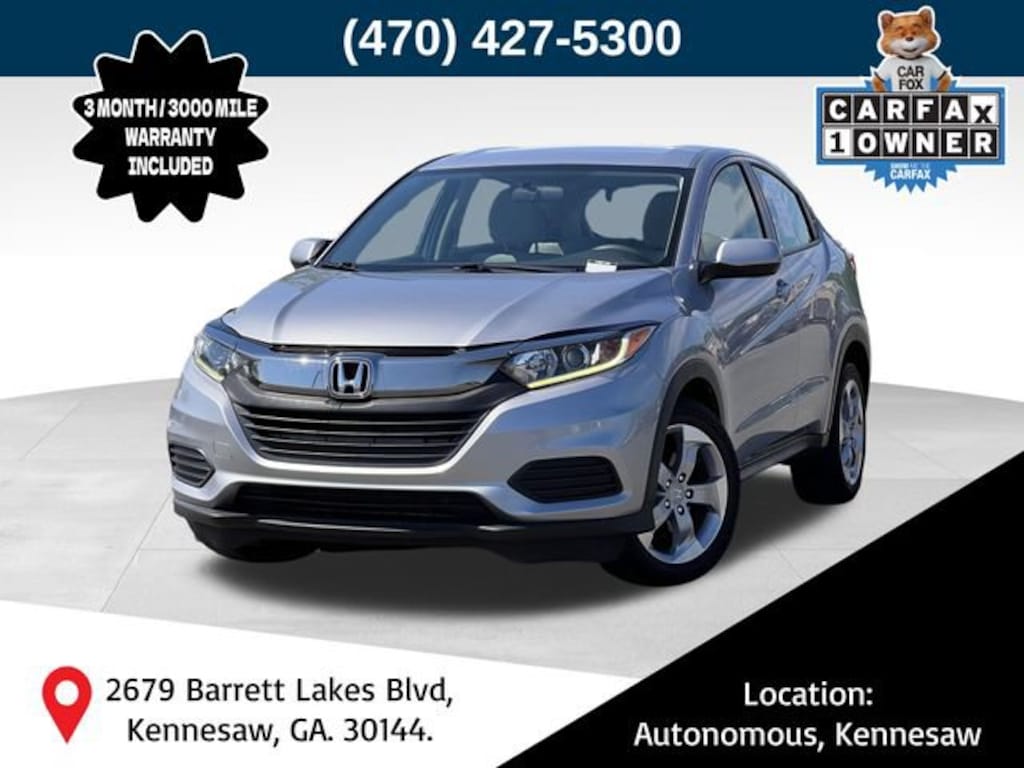 Used 2021 Honda HR-V LX 2WD SUV