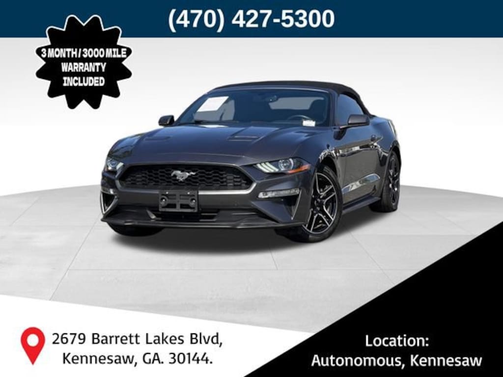 Used 2020 Ford Mustang Convertible