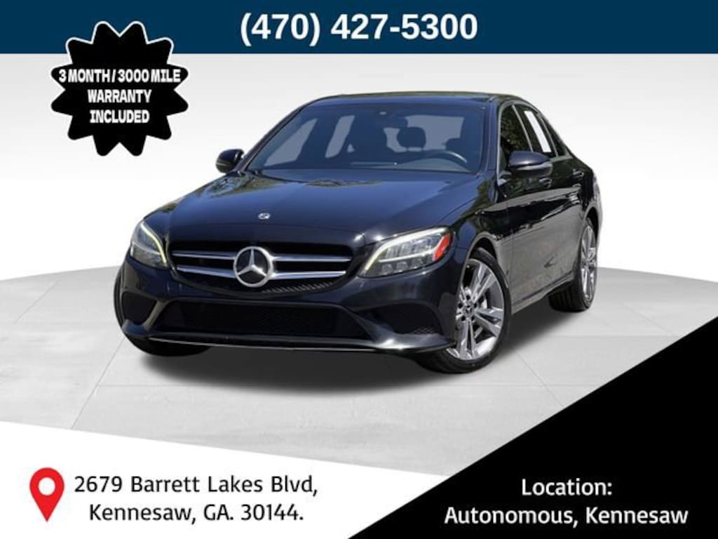 Used 2019 Mercedes-Benz C-Class C 300 Sedan