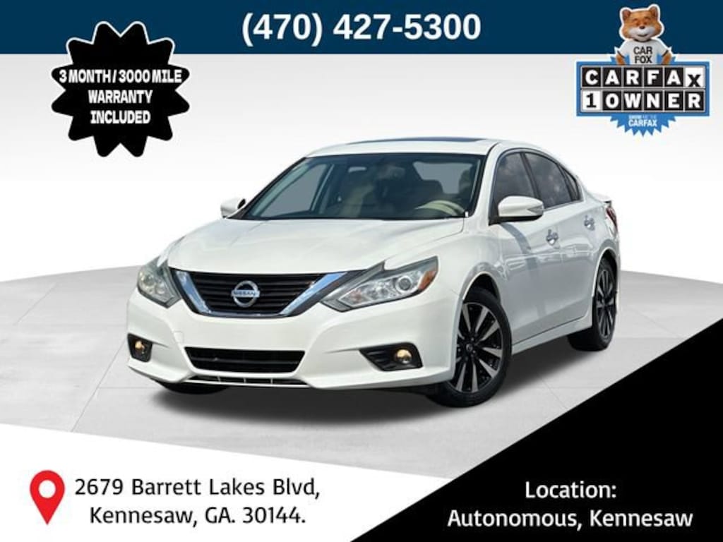Used 2018 Nissan Altima 2.5 SV Sedan