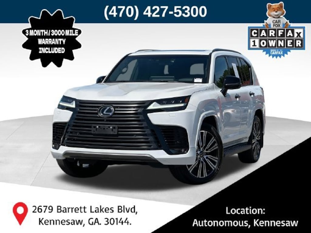 Used 2023 Lexus LX LX 600 Luxury LX 600 Luxury 4WD