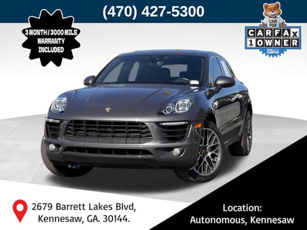 Used 2018 Porsche Macan S SUV