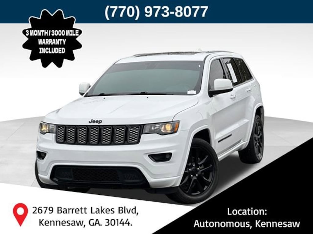 Used 2019 Jeep Grand Cherokee Altitude Altitude 4x2