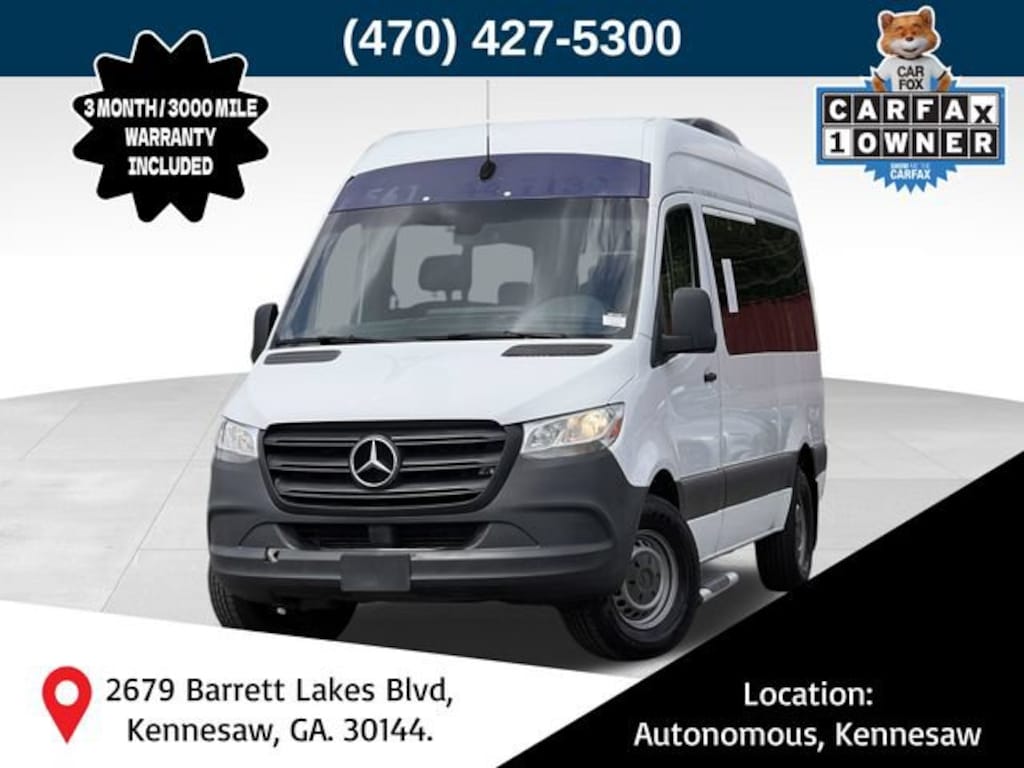 Used 2021 Mercedes-Benz Sprinter 2500 Standard Roof I4 Diesel Van Passenger Van