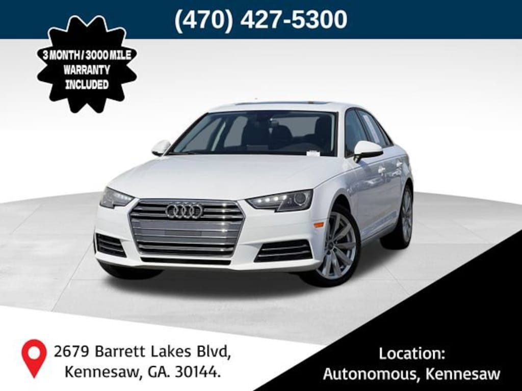 Used 2017 Audi A4 2.0T ultra Premium Sedan