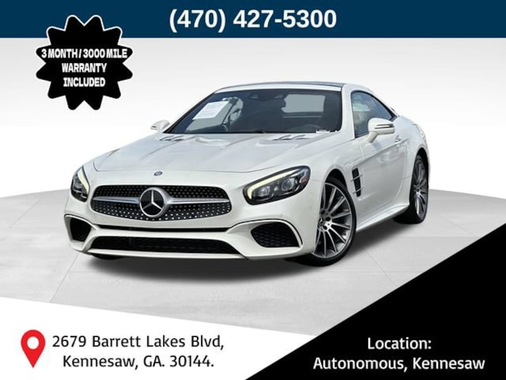 Used 2017 Mercedes-Benz SL 550 Base Roadster