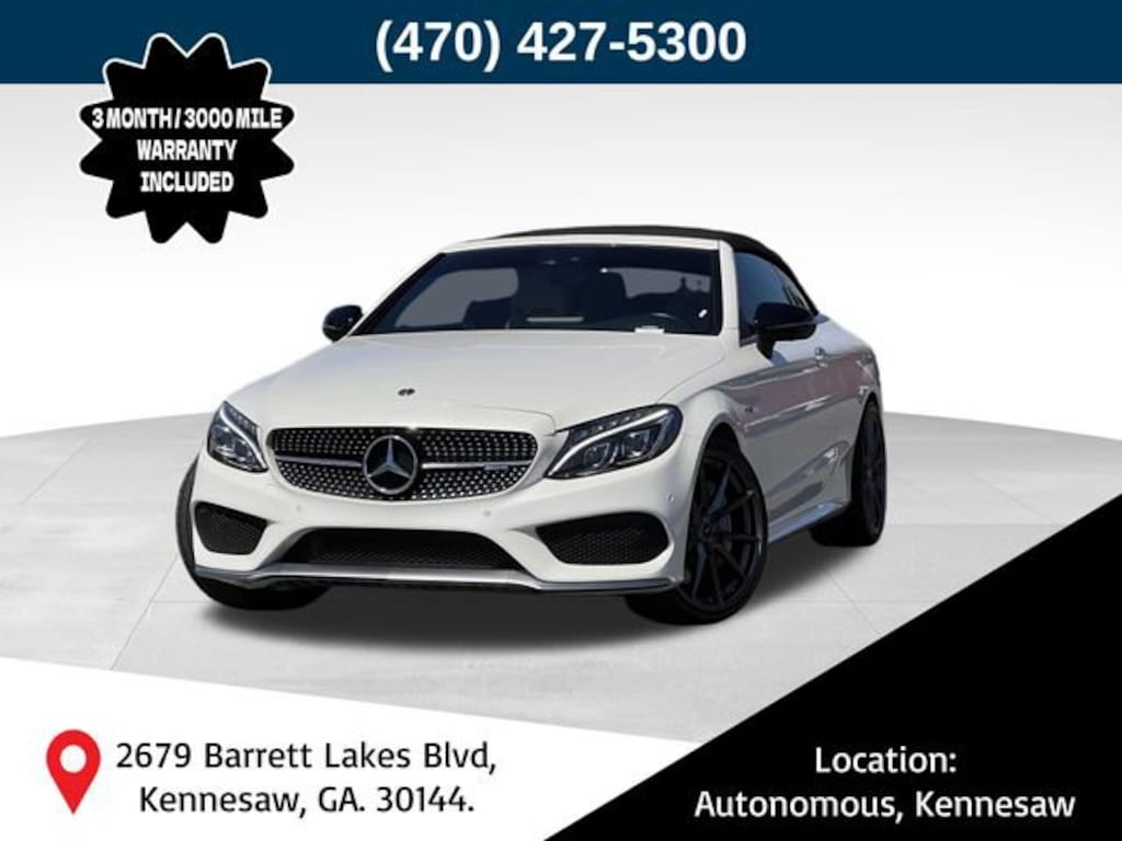 Used 2018 Mercedes-Benz AMG C 43 4MATIC Convertible