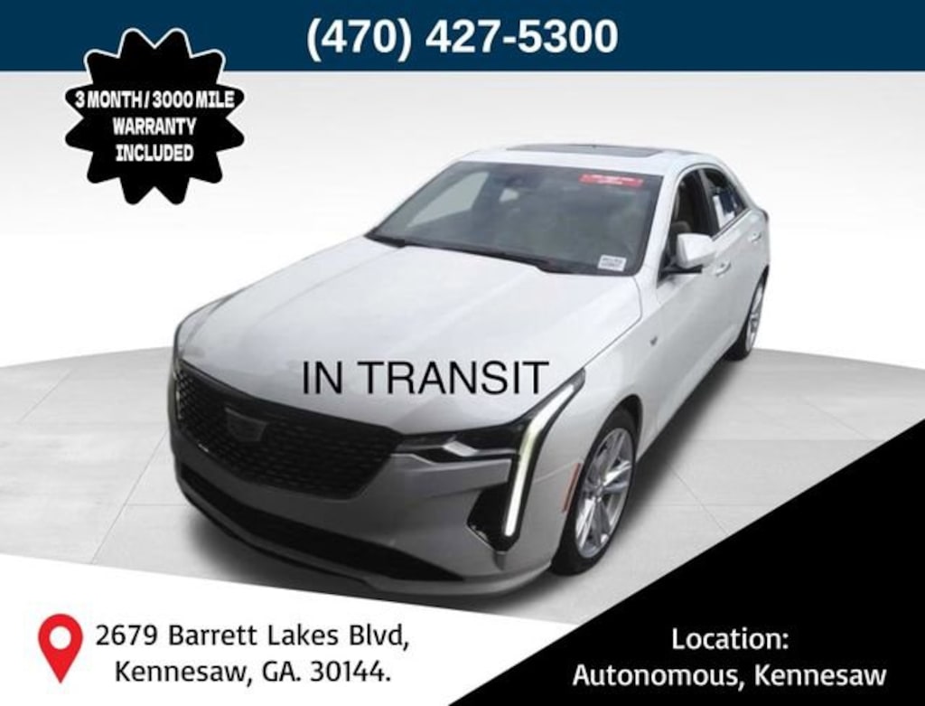 Used 2023 CADILLAC CT4 Luxury Sedan