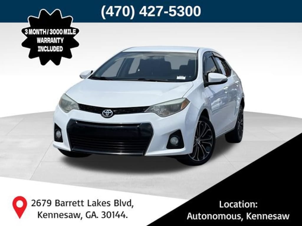 Used 2014 Toyota Corolla S Plus Sedan