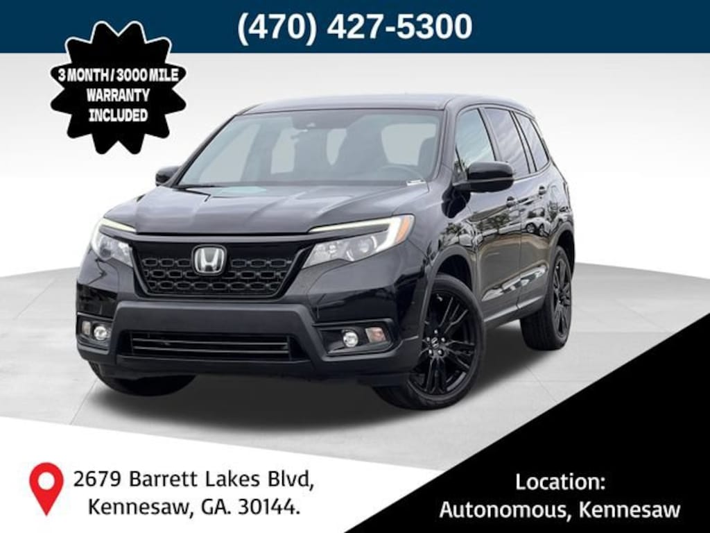 Used 2019 Honda Passport Sport FWD SUV