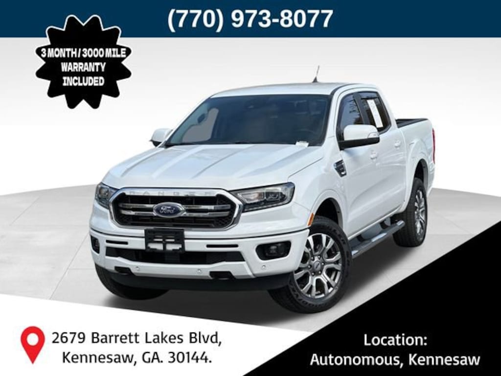 Used 2019 Ford Ranger LARIAT LARIAT 2WD SuperCrew 5 Box