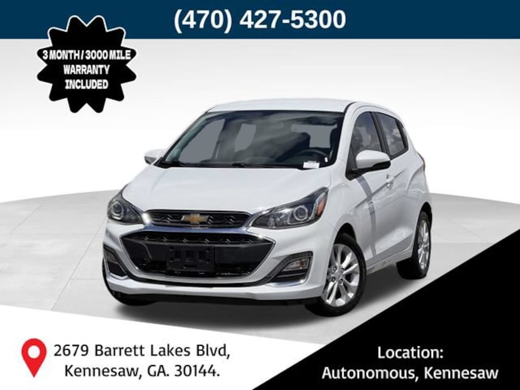 Used 2020 Chevrolet Spark LT w/1LT CVT Hatchback