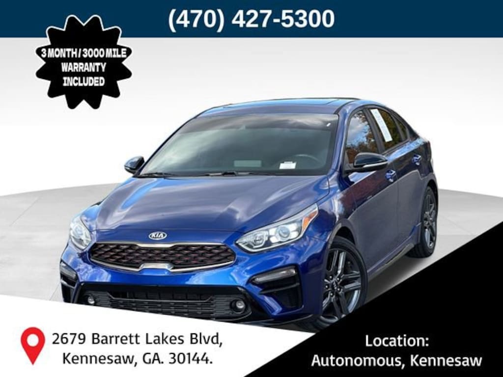 Used 2020 Kia Forte GT-Line Sedan
