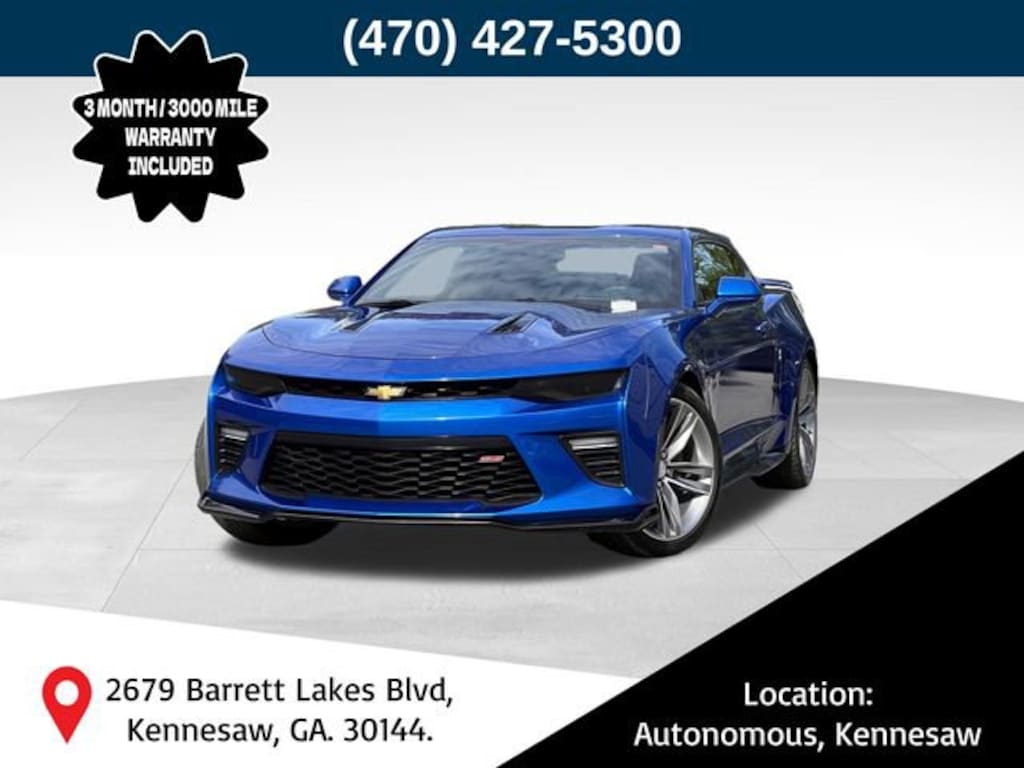 Used 2017 Chevrolet Camaro 2SS Coupe