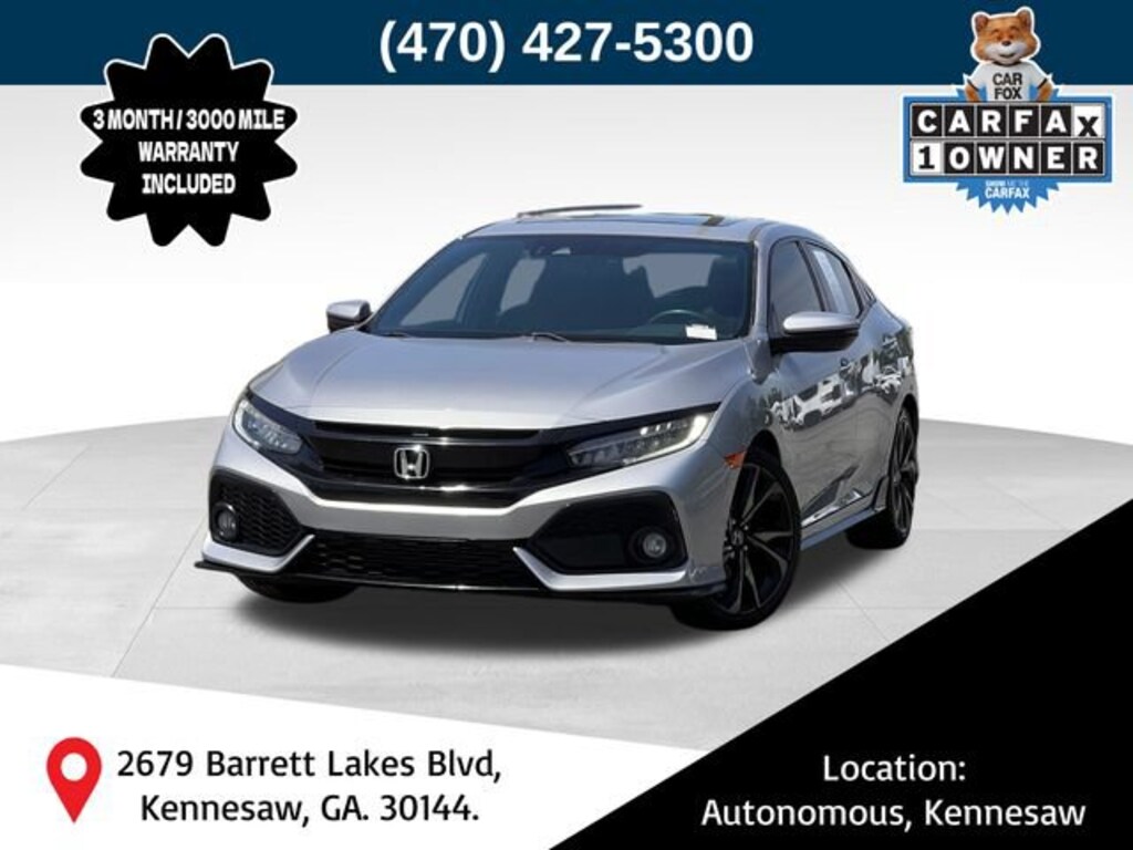 Used 2017 Honda Civic Sport Touring Hatchback